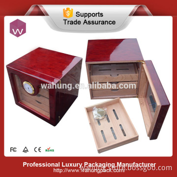 Top quality wood cigar packing box handmade wholesales